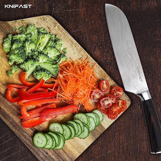 Knife Set 16-Piece Kitchen Knife Set With Wooden Block, Germany High Carbon Stainless Steel Professional Chef Knife Block Set, Ultra Sharp, Forged