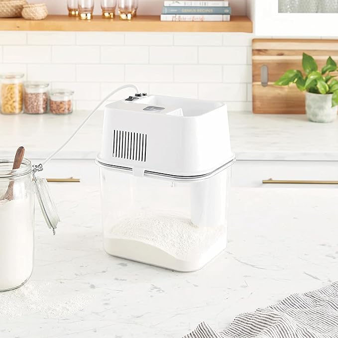 Electric Grain Mill - High Speed Wheat, Corn, Grain Grinder, Flour Mill - Assembled in the USA - Stainless Steel Milling Chamber