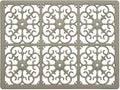 GASARÉ, Extra Large, Thick, Silicone Trivet for Hot Dishes, Pots, and Pans, Heat Resistant Mat for Countertop, Hot Pad for Kitchen, Easy to Clean, 16 x 12 x 3/8 Inches, Taupe