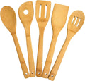Totally Bamboo 5-Piece Cooking Utensil Set, 12" Long