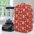 Christmas Gingerbread Blender Dust Cover Kitchen Appliance Oil-Proof Food Processor Protective Cover Keep Your Kitchen Clean