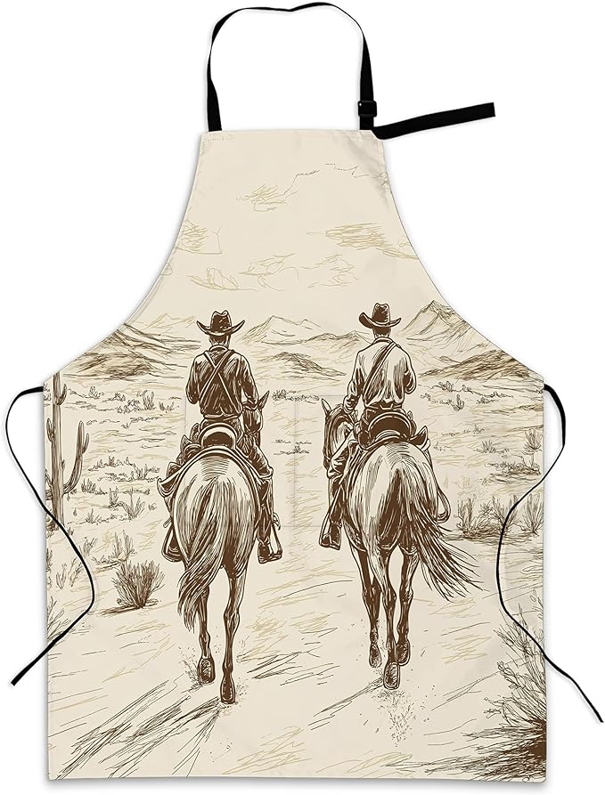 Cooking Apron for Women and Men,Adjustable Chef Bib Apron with 2 Pockets, Water and Oil Resistant for Kitchen Use