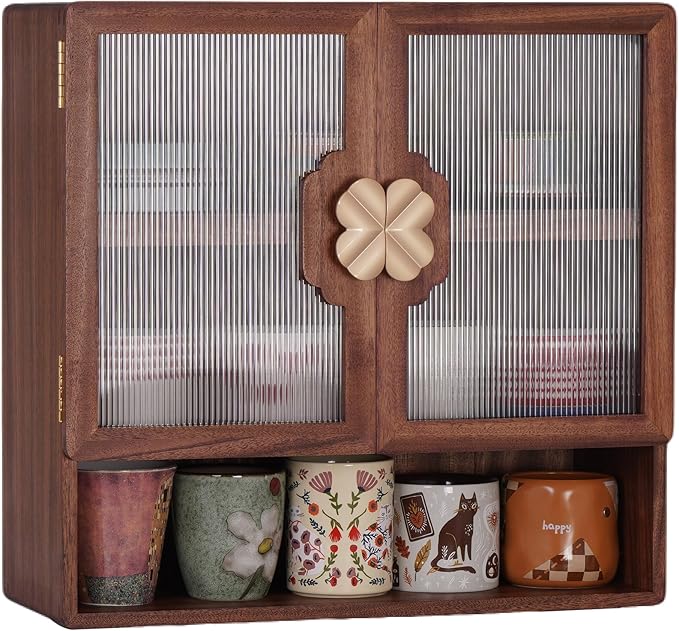Pantry Cabinet, Kitchen Pantry Storage Cabinets with 2 Door and 3 Shelves, Pantry Storage Cabinet, Cupboard for Kitchen, Dining Room, Living Room and Bathroom