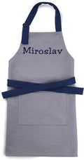 Kids Apron - Embroidered Personalized Cooking Custom Apron with Name, Adjustable, Cotton, with Pockets, for cooking