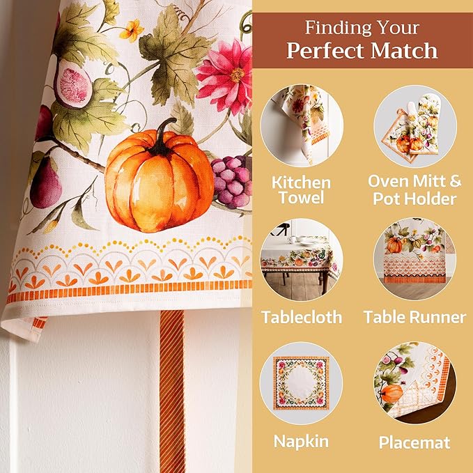 Maison d' Hermine 100% Cotton Apron for women with Pocket Kitchen Chef Apron for Men Cooking Gardening Server Waitress