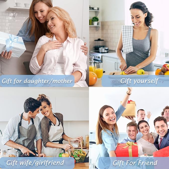 Sister Gifts Birthday Gifts for Women Unique,Friendship Gifts Funny Gifts for Female BFF Female Bestfriend Bestie,Sister Gifts from Sister and Bestie Gifts,5PCS Friend Wooden Cooking Spoons