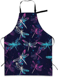 Apron with Pockets for Women, Adjustable Kitchen Cooking BBQ Chef Apron, Gifts for Mom Birthday, or Holidays