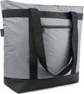 BeeGreen Cooler Bag Soft Leakproof Insulated Tote with Zipper for Beach Travel Grocery
