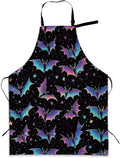 Kitchen Apron with Pocket,Waterproof Adjustable Neck and Long Ties, Cooking Baking Gardening Painting Apron for Women