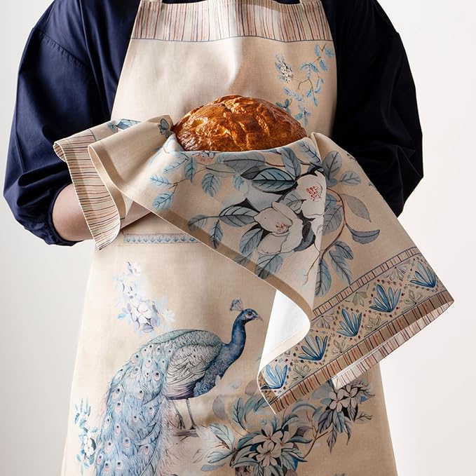 Maison d' Hermine 100% Cotton Apron for women with Pocket Kitchen Chef Apron for Men Cooking Gardening Server Waitress