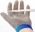 Dowellife Chainmail Glove, Cut Resistant Food Grade, Stainless Steel Mesh Metal Knife Cutting Glove for Butcher, Oyster Shucking Kitchen Mandoline Chef Slicing Fish Fillet (Large)