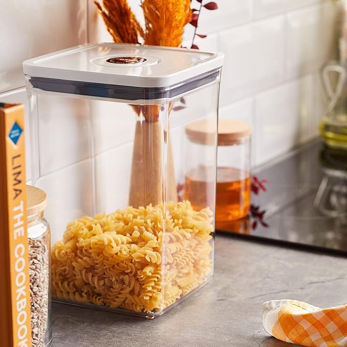 OXO Good Grips POP Container - 4.4 Qt/4.2 L, Airtight Food Storage Containers (Pack of 4)