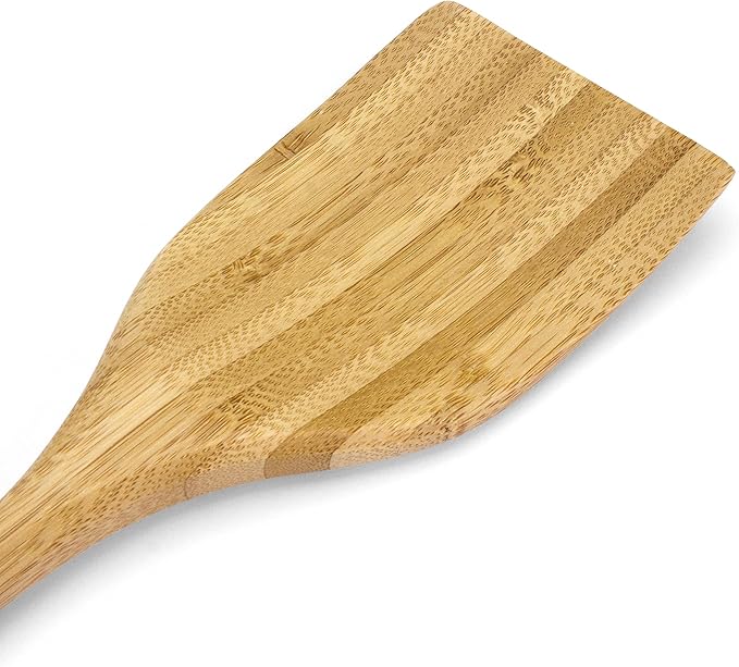 Totally Bamboo Angled Spatula Bamboo Cooking Utensil