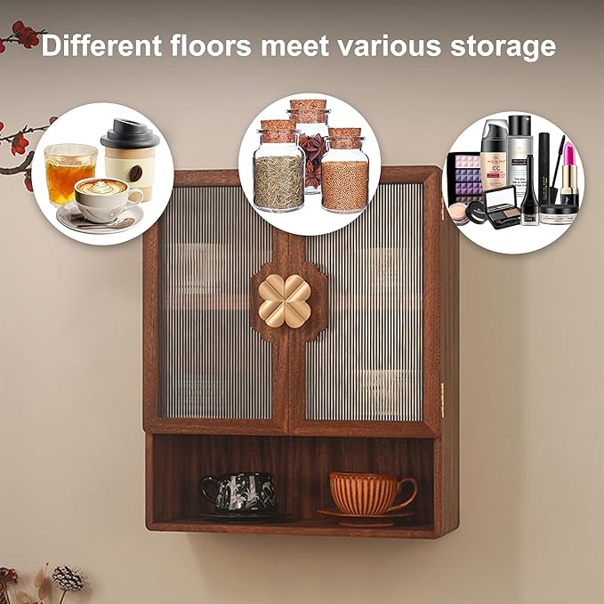Pantry Cabinet, Kitchen Pantry Storage Cabinets with 2 Door and 3 Shelves, Pantry Storage Cabinet, Cupboard for Kitchen, Dining Room, Living Room and Bathroom