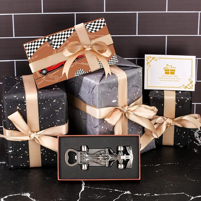 Racing Car Gifts for Men Women, Racing Car Bottle Opener, Unique Racing Gifts for Men Him Dad Boyfriend Husband Grandad, Beer Gifts Birthday Gifts Christmas Gifts for Men
