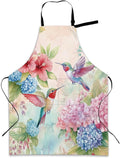 Cooking Aprons for Men and Women,Adjustable Bib Chef Apron with 2 Pockets, Soft and Durability Kitchen Apron