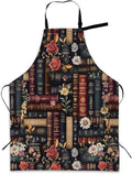 Apron with Pockets for Women, Adjustable Kitchen Cooking BBQ Chef Apron, Gifts for Mom Birthday, or Holidays