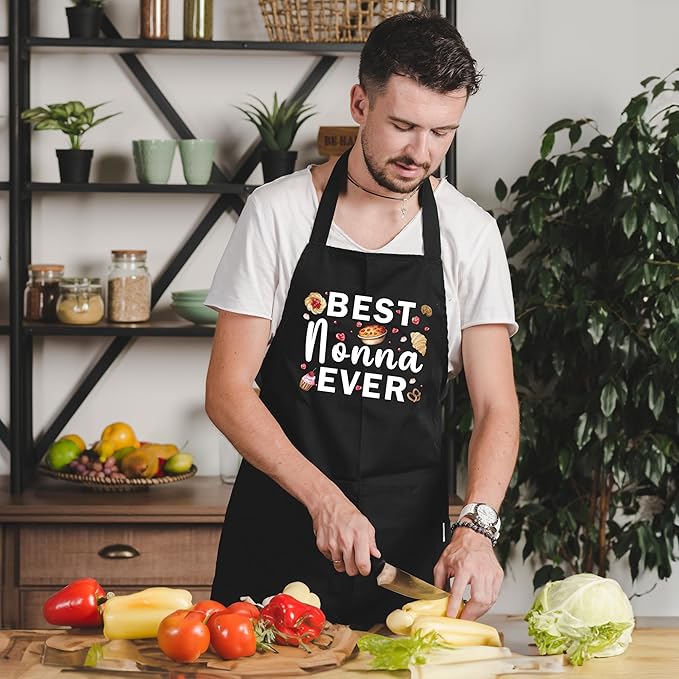 Funny Cafeteria Crew Aprons with Pockets, Cafeteria Worker Staff Appreciation Gifts