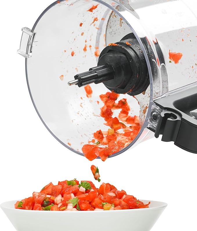 KitchenAid KFP0718ER 7-Cup Food Processor Chop, Puree, Shred and Slice - Empire Red