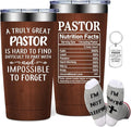 Pastor Gifts for Men - Pastor Christmas Appreciation Gifts - Thank You, Religious, Christian Gift for Pastors - 20oz Tumbler