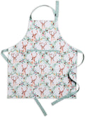 Maison d' Hermine 100% Cotton Apron for women with Pocket Kitchen Chef Apron for Men Cooking Gardening Server Waitress