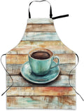 Adjustable Kitchen Apron with Pockets for Women and Men,Soft Chef Apron for Cooking, BBQ, and Grill
