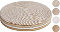 13 Inch Trivets for Hot Dishes, Large Trivets for Hot Pots and Pans, Thicken Heat Resistant Round Place Mats Woven Table Mats, Boho Placemats for Kitchen Dining Table, 4 Pcs