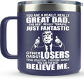 Christmas Gifts for Dad, Men - Gifts for Dad from Daughter, Son - Dads Birthday Gift Ideas, Happy Birthday gifts for Dads, Fathers - Best Dad Ever Gift, Present for dads - 14 Oz dad Mug