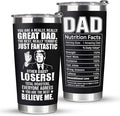 Christmas Gifts for Dad, Men - Gifts for Dad from Daughter, Son - Dads Birthday Gift Ideas, Happy Birthday gifts for Dads, Fathers - Best Dad Ever Gift, Present for dads - 20 Oz dad Tumbler