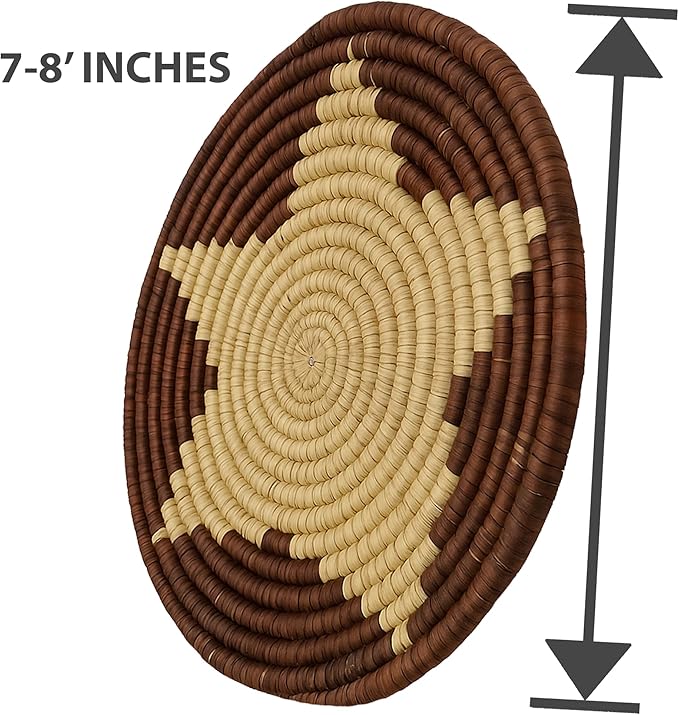 Grain Wares 7-8 Inch Handmade Trivets for Hot Dishes, Hot Pots and Pans, Durable Heat Resistant Coaster for Kitchen, Hot Pads for Countertops and Table, Star Set of 3