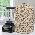 Coffee Beans Leaves Blender Dust Cover with Drawstring Stand Mixer Coffee Maker Cover Anti Fingerprint Polyester Appliance for Home Kitchen Decor