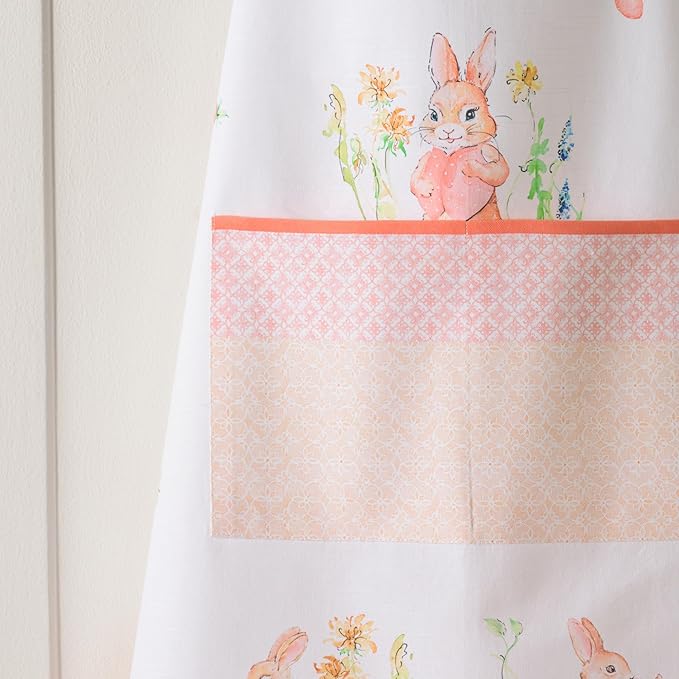 Maison d' Hermine 100% Cotton Apron for women with Pocket Kitchen Chef Apron for Men Cooking Gardening Server Waitress