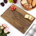 Personalized Acacia Wood Cutting Board - Laser Engraved Custom Board,Print in USA,Customizable Acacia Wood Cutting Board Eco-Friendly Wood,Gift for Wedding, Housewarming,Christmas
