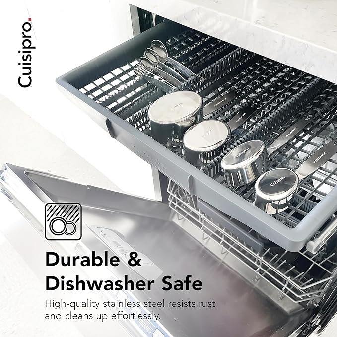 CUISIPRO Measuring Cup & Spoon Set SS