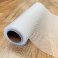 EVALAND Shelf Liners for Kitchen Cabinets Non-Adhesive 13.8" x 20 FT Clear Drawer Liner Non Slip, Washable Cabinet Liner, Waterproof Shelf Liners for Cabinets, Refrigerator Bathroom Pantry Cabinet Mat