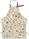 Cooking Apron for Women and Men,Adjustable Chef Bib Apron with 2 Pockets, Water and Oil Resistant for Kitchen Use
