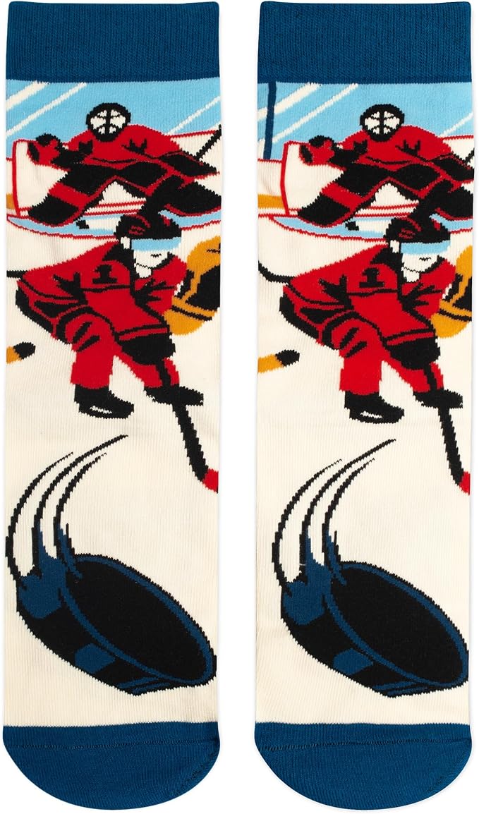 Lavley Funny Socks for Sports Fans and Players - Cool Novelty Gifts for Men, Women, & Teens