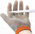 Dowellife Chainmail Glove, Cut Resistant Food Grade, Stainless Steel Mesh Metal Knife Cutting Glove for Butcher, Oyster Shucking Kitchen Mandoline Chef Slicing Fish Fillet (X Large)