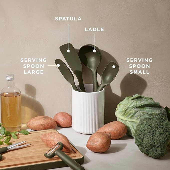 EVA SOLO Green Tool Spatula | Heat Resistant BPA Free Cooking Utensils