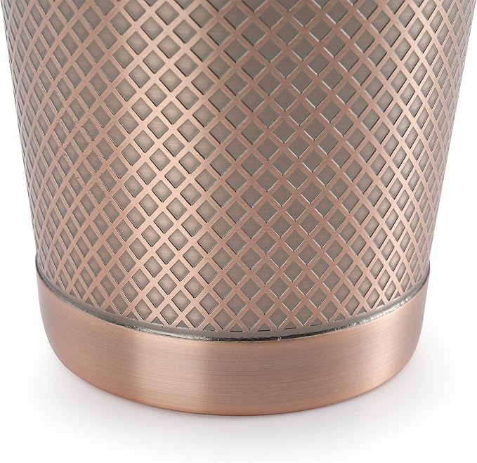 Barfly 28 oz. Diamond Lattice Shaker, Antique Copper