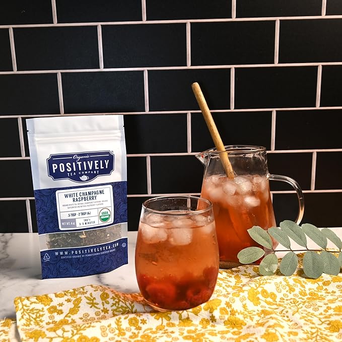 Organic Positively Tea Company, White Tea Sampler, Loose Leaf, 4 Ounce, 3 Pack