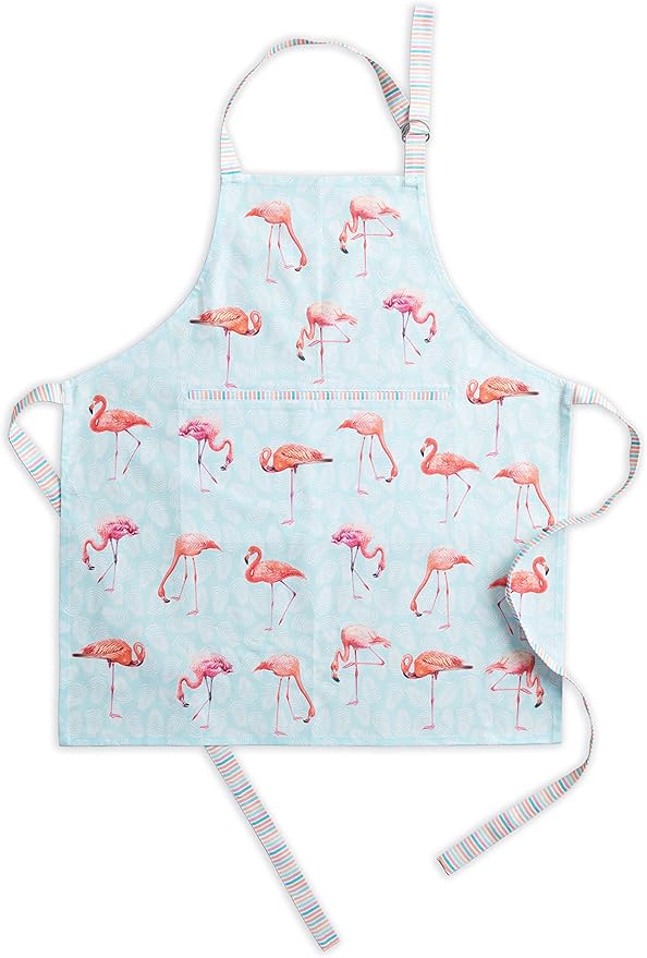 Maison d' Hermine 100% Cotton Apron for women with Pocket Kitchen Chef Apron for Men Cooking Gardening Server Waitress