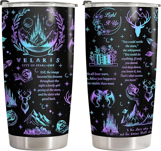 34HD Birthday Gifts for Men, Dad Tumbler with Handle and Straw, 20oz Stainless Steel Coffee Mug, Vacuum Insulated Cup with Leak-proof Lid, Funny Gifts for Men, Dad, Grandpa, Uncle