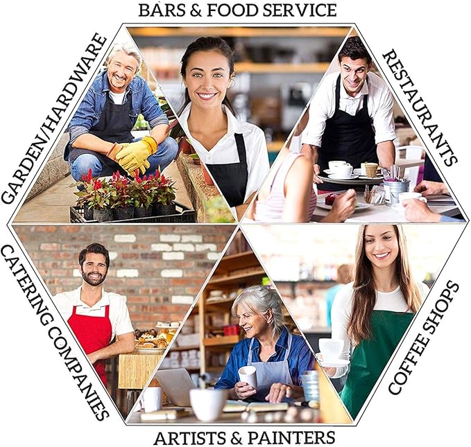 Custom Dog Face Apron for Men Women, Personalized Photo Bib Apron with Pockets, Customized Chef Aprons