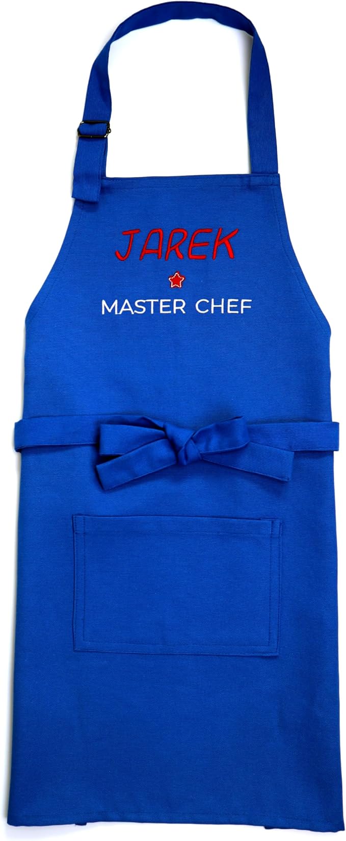 Kids Apron - Embroidered Personalized Cooking Custom Apron with Name, Adjustable, Cotton, with Pockets, for cooking