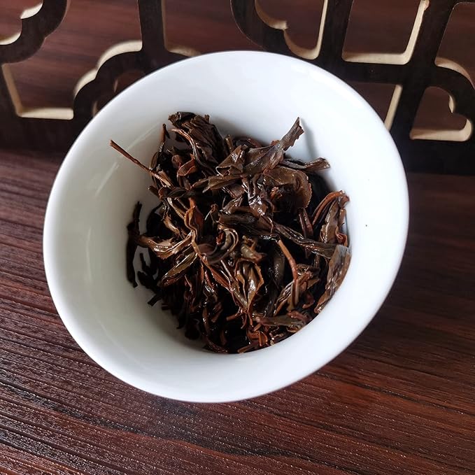 ChaWuWarmSun [S] Lapsang Souchong Black Tea Loose Leaf,8.8oz/250g,No Smokey Taste,WuYi HongCha,Chinese KongFu Red Tea