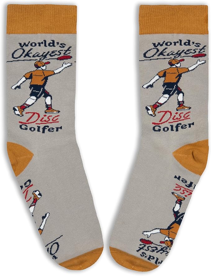 Lavley Funny Socks for Sports Fans and Players - Cool Novelty Gifts for Men, Women, & Teens