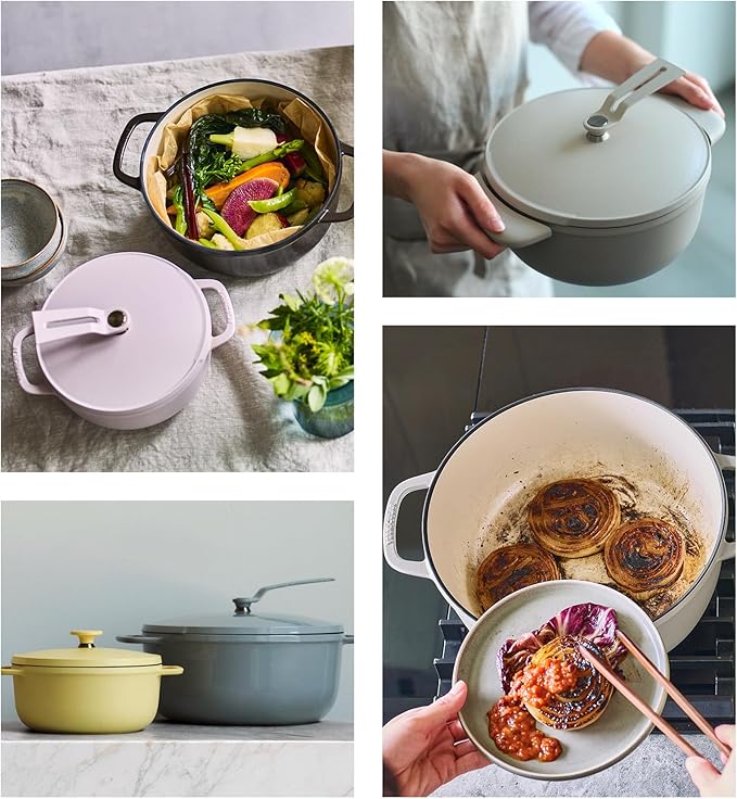 Vermicular Oven Pot 2.0 | Lightweight Enameled Cast Iron Pot | 14cm (1 Qt) | Non-Toxic | Induction-compatible | Dutch Oven | Made in Japan | Matte Black
