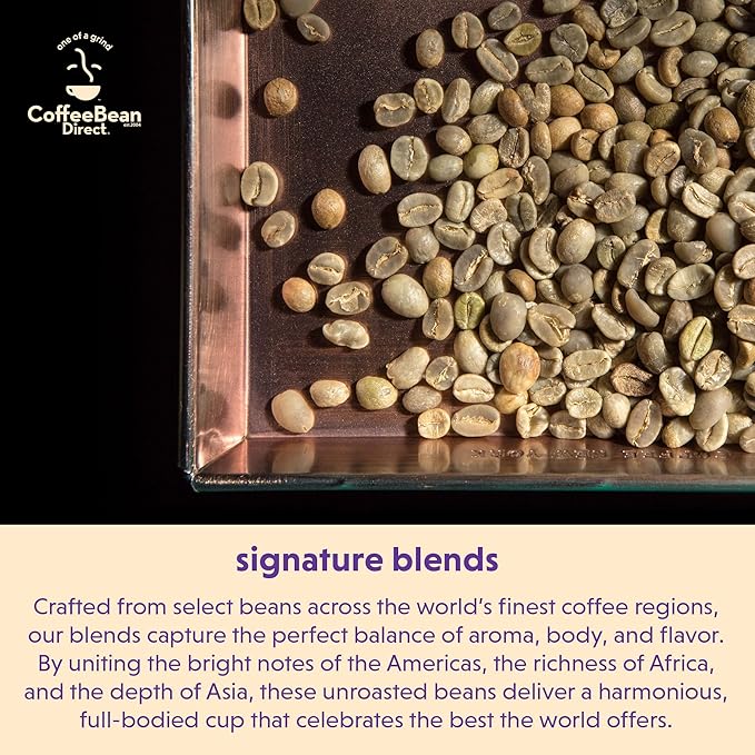 Coffee Bean Direct Unroasted Kona Blend, 5 Pound (Pack of 1)