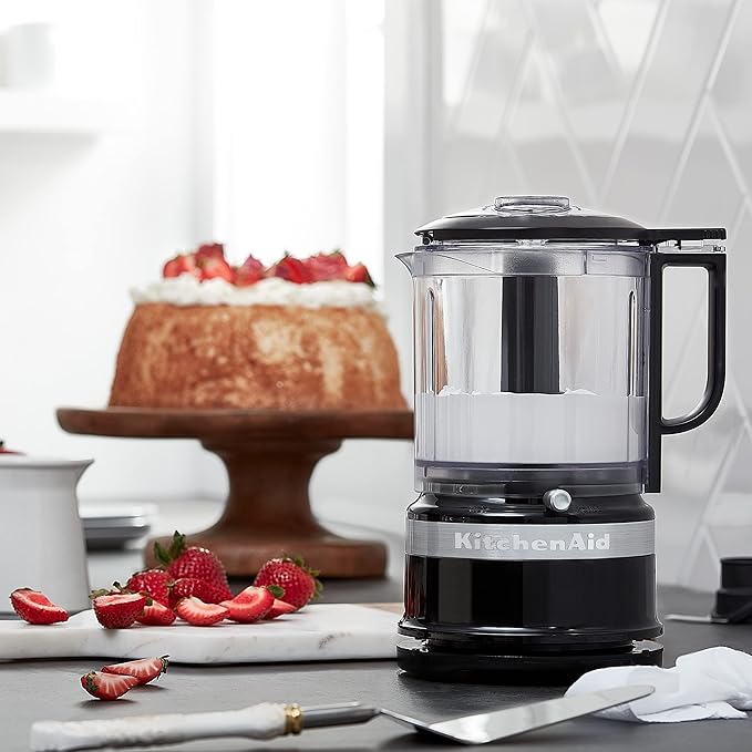 KitchenAid 5 Cup Food Chopper KFC0516OB, Onyx Black